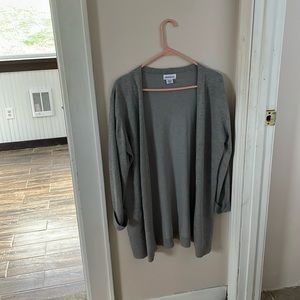Women’s lightweight open front sweater